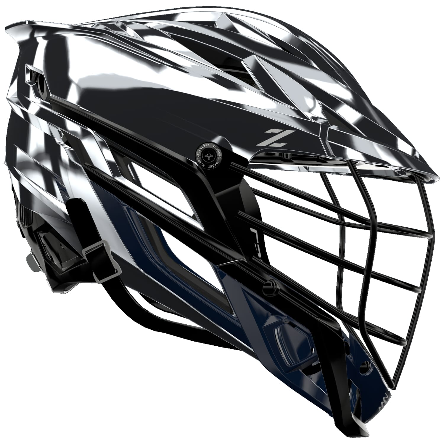 Cascade Z Metallic Finish CUSTOM Lacrosse Helmet