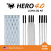 ECD Hero 4.0 Semi-Hard Lacrosse Mesh and Hero Strings Complete Stringing Kit