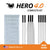 ECD Hero 4.0 Semi-Hard Lacrosse Mesh and Hero Strings Complete Stringing Kit