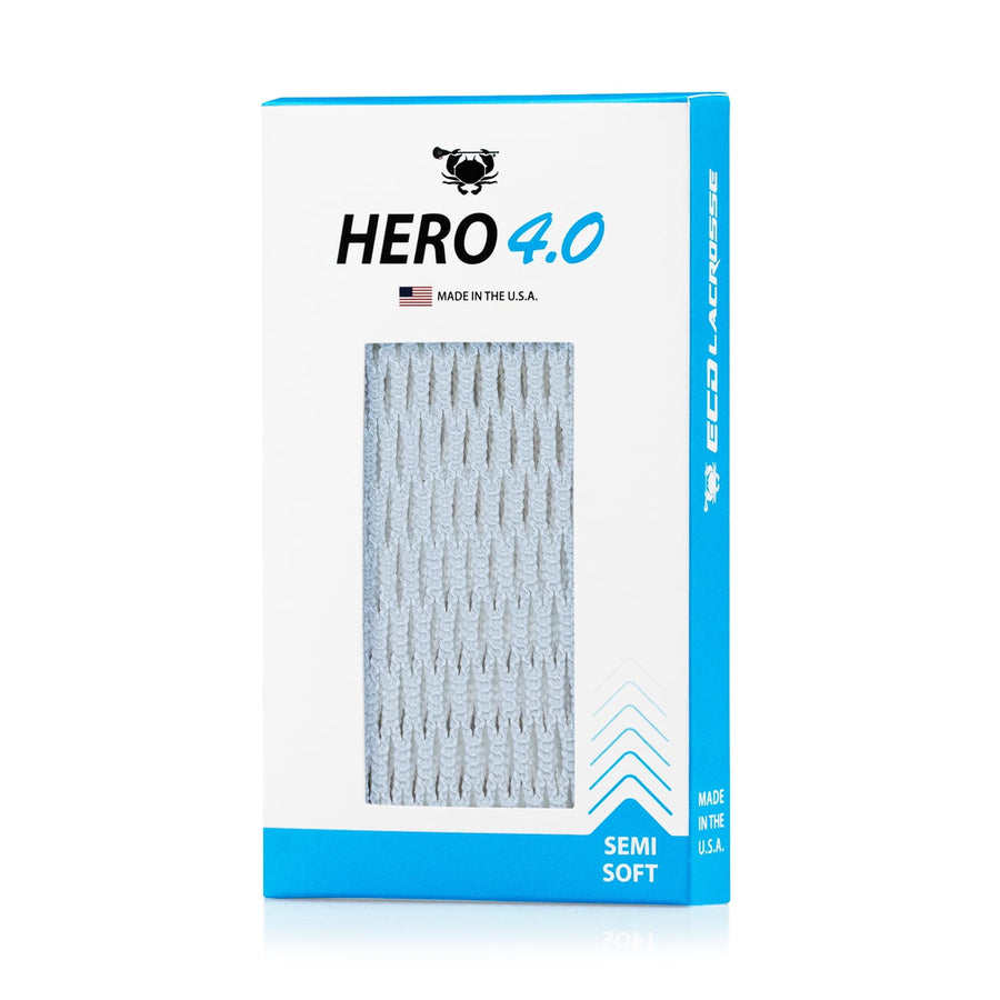 ECD Hero 4.0 Semi-Soft Lacrosse Mesh Stringing Piece