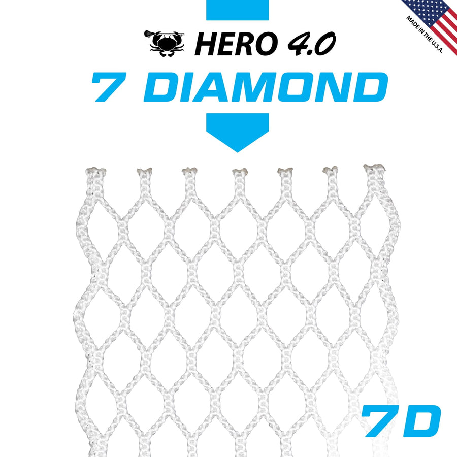 ECD Hero 4.0 7D Semi-Soft Lacrosse Mesh Stringing Piece | SportStop.com | Online Lacrosse Shop
