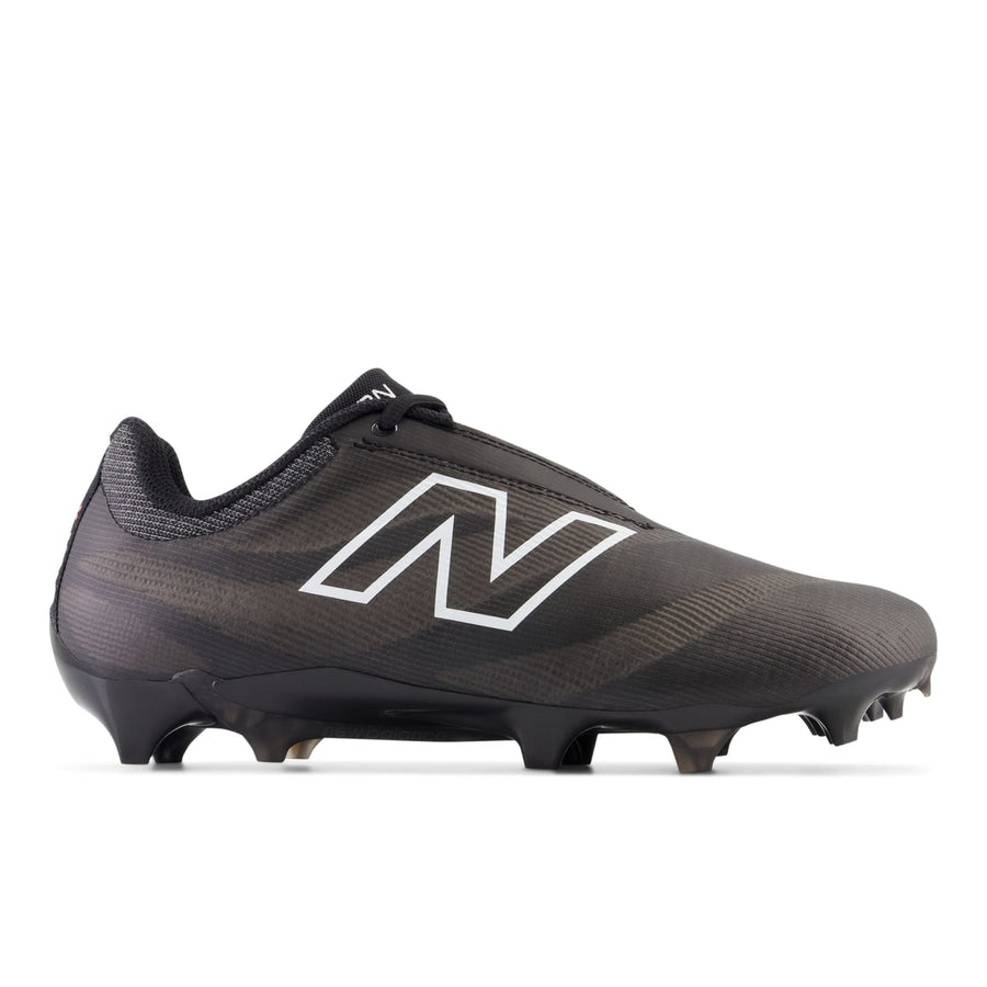 New Balance Burn X4 Black Lacrosse Cleats