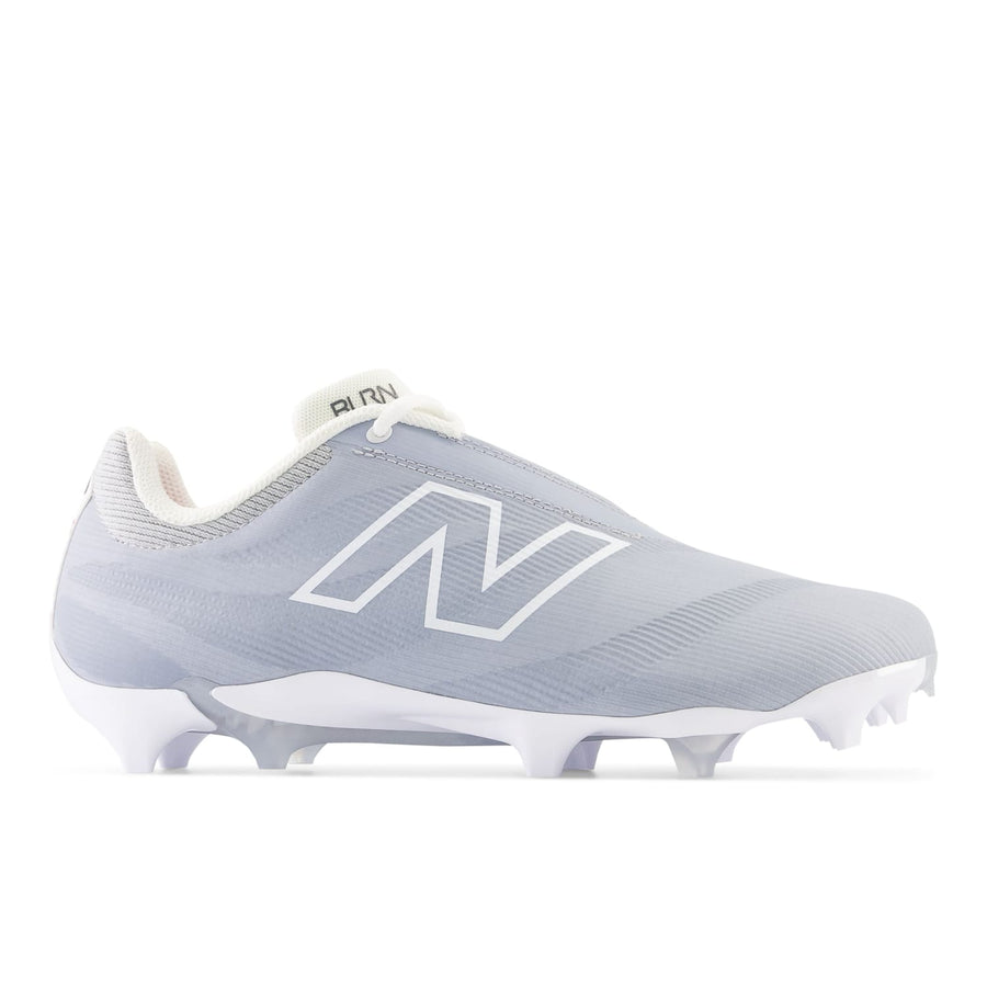 New Balance Burn X4 Grey Lacrosse Cleats