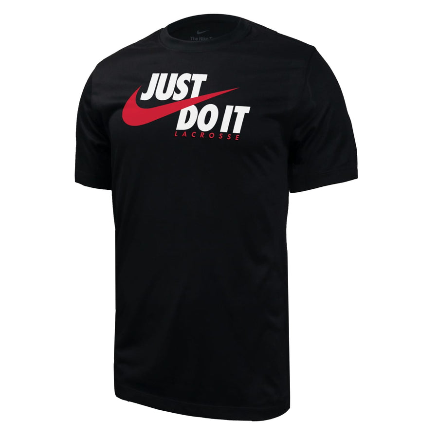 Nike Dri-Fit Legend Just Do It Black Men's Training Lacrosse Shirt