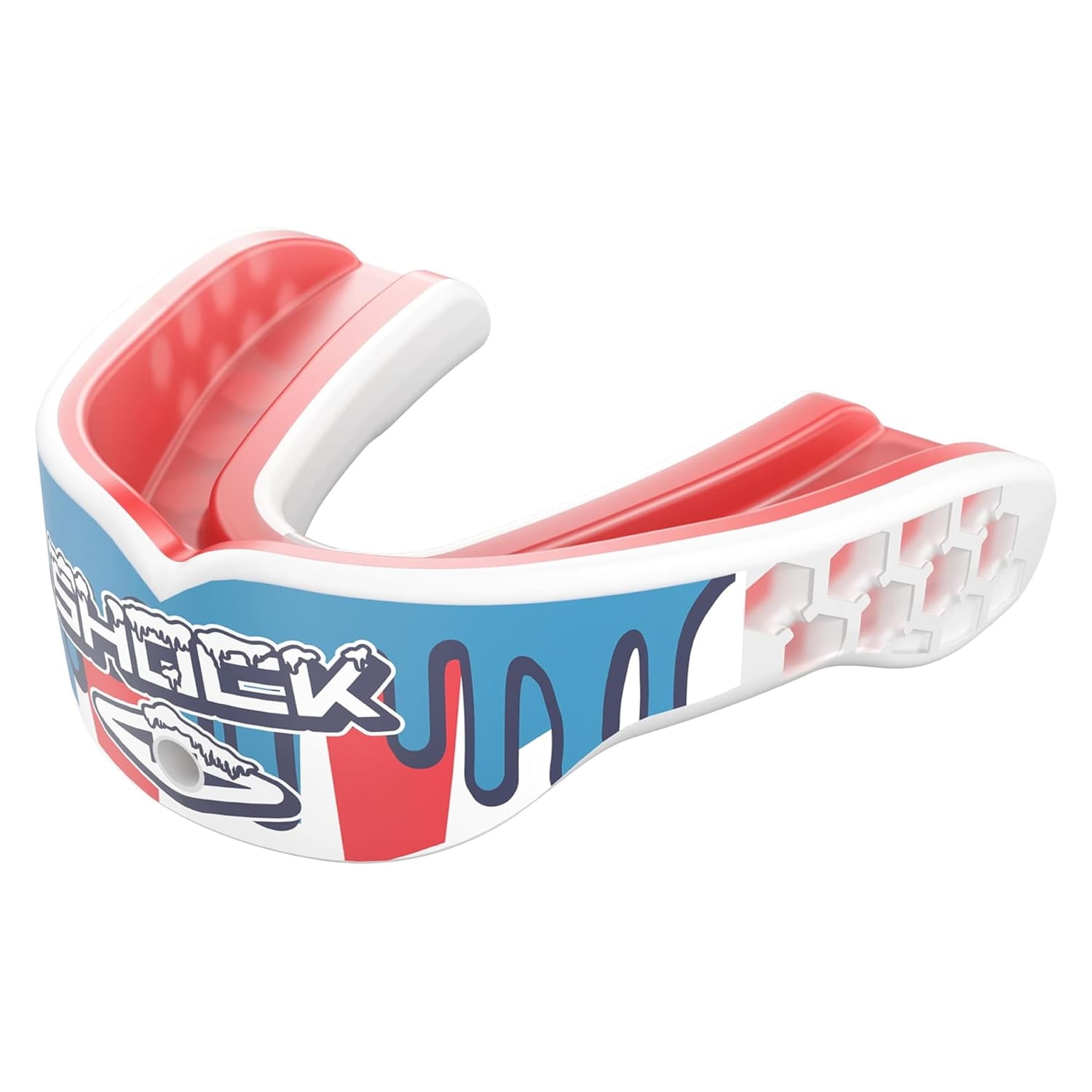Protège-dents Shock Doctor Gel Max Convertible, Jeune Rose, Saveur Bubble-gum