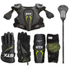 STX Stallion 200 Lacrosse Starter Kit - Gloves, Shoulder Pads, Arm Pads & Stick