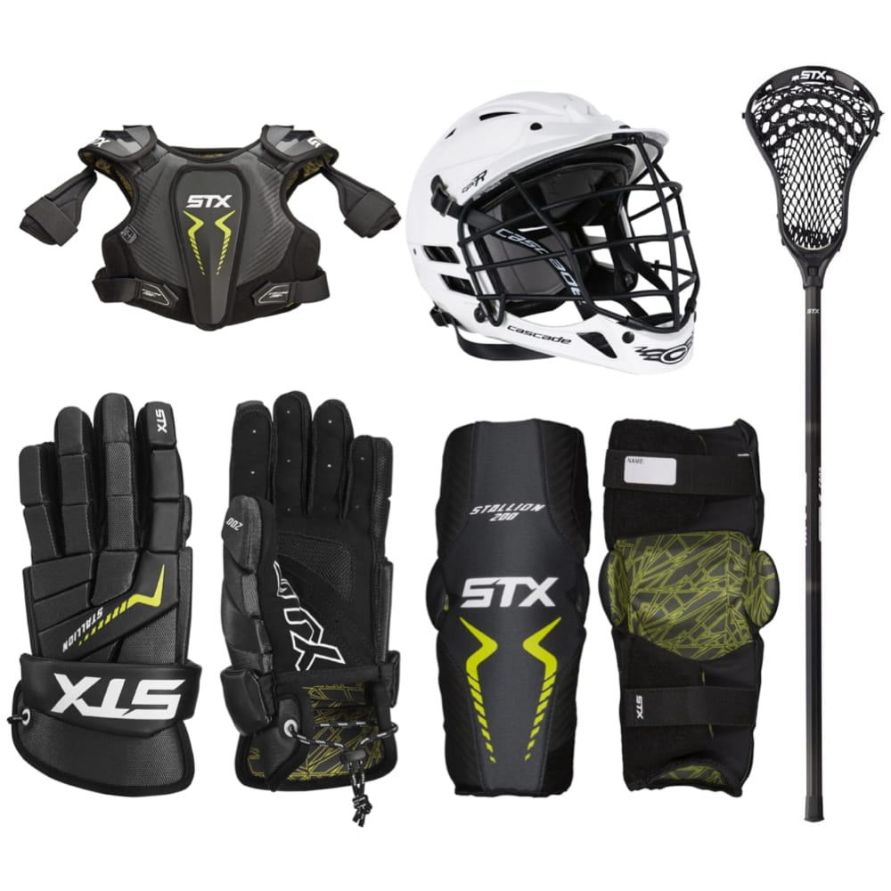 gear for lacrosse STX Stallion 200 Lacrosse Starter Kit