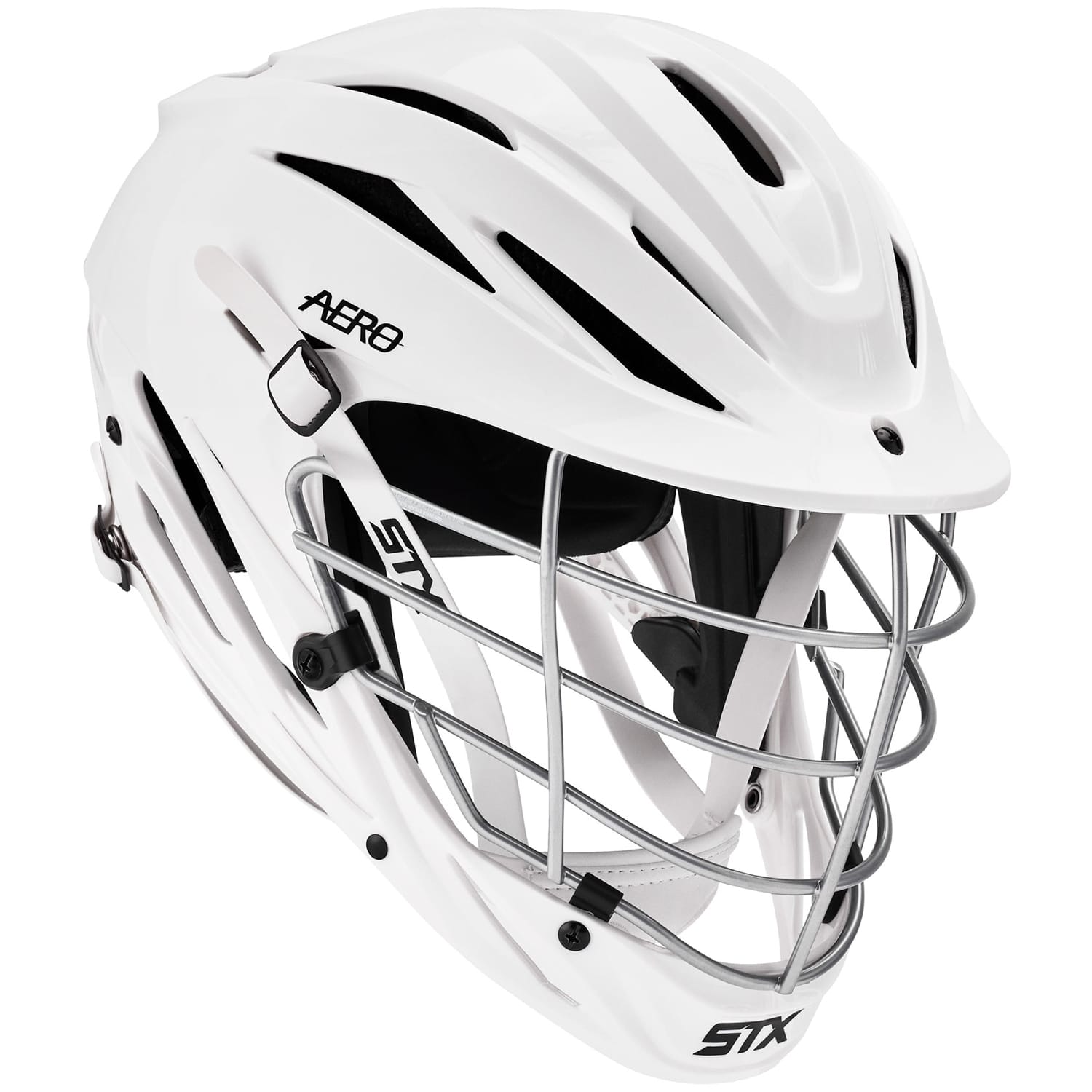 STX Aero White Lacrosse Helmet | SportStop.com