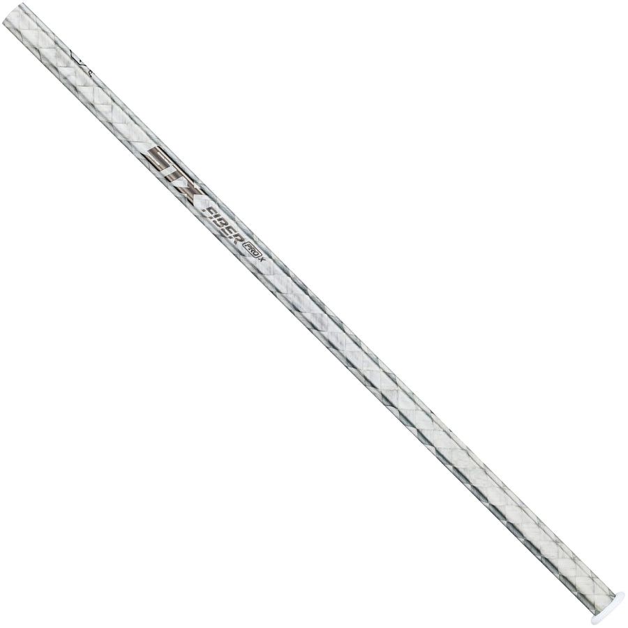 STX Fiber Pro X Grip Silver Weave Composite Attack Lacrosse Shaft