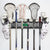 Lacrosse Stick Multi-Sport Storage Rack with 2 Hooks by Evolution Performance Sports