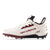 New Balance Burn X3 White/Crimson Lacrosse Cleats