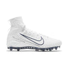 Nike Alpha Huarache 7 Elite White/Navy Blue Lacrosse Cleats