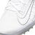 Nike Alpha Huarache 7 Pro Turf White/Silver Lacrosse Cleats
