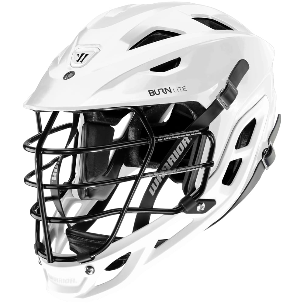 Warrior Burn Lite White Lacrosse Helmet