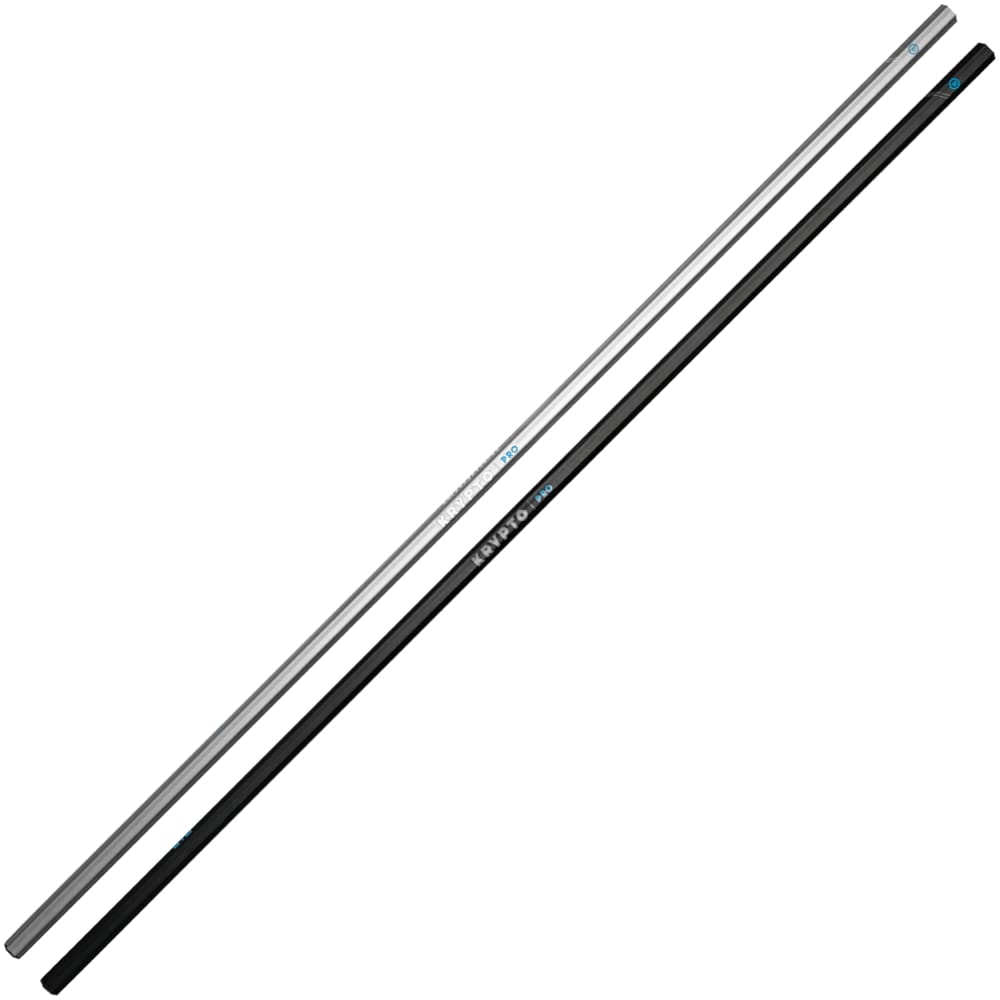 ラクロス シャフト WARRIOR Krypto Pro EVO 2.0ブラック Warrior Evo Krypto Pro Defense Lacrosse Shaft - '22 Model