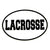 Oval 4x6 LACROSSE Lacrosse Magnet