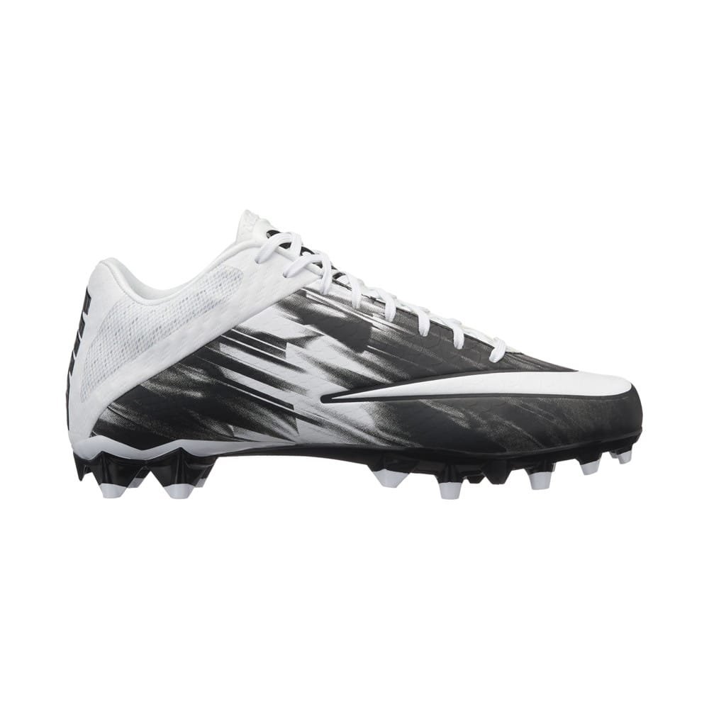 Nike Vapor Speed 2 White Black Lacrosse Cleats