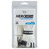 East Coast Dyes Hero Mesh 12-Diamond Semi-Soft Goalie Mesh and Hero Strings Complete Stringing Kit