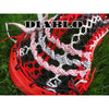 Jimalax Money Mesh Diablo Red/Black/White Lacrosse Stringing Piece