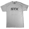 STX Basic Branded Grey/Grey Youth Lacrosse T-Shirt