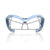 Cascade Poly Arc Custom Women's Lacrosse & Field Hockey Eye Mask Goggle