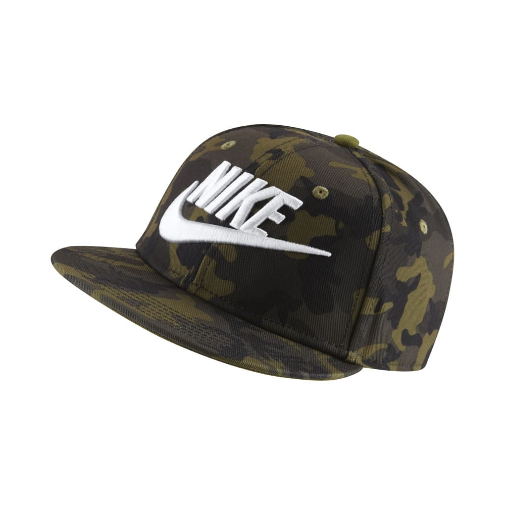 Nike Futura True Green Camo Youth Snapback Hat - Main Image