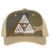 Alpha Tri Elements Camo Snapback Lacrosse Cap Hat