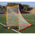 Bow Net Full Size Portable Lacrosse Goal with Roller Bag