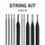 String King Goalie Lacrosse Head Strings Kit