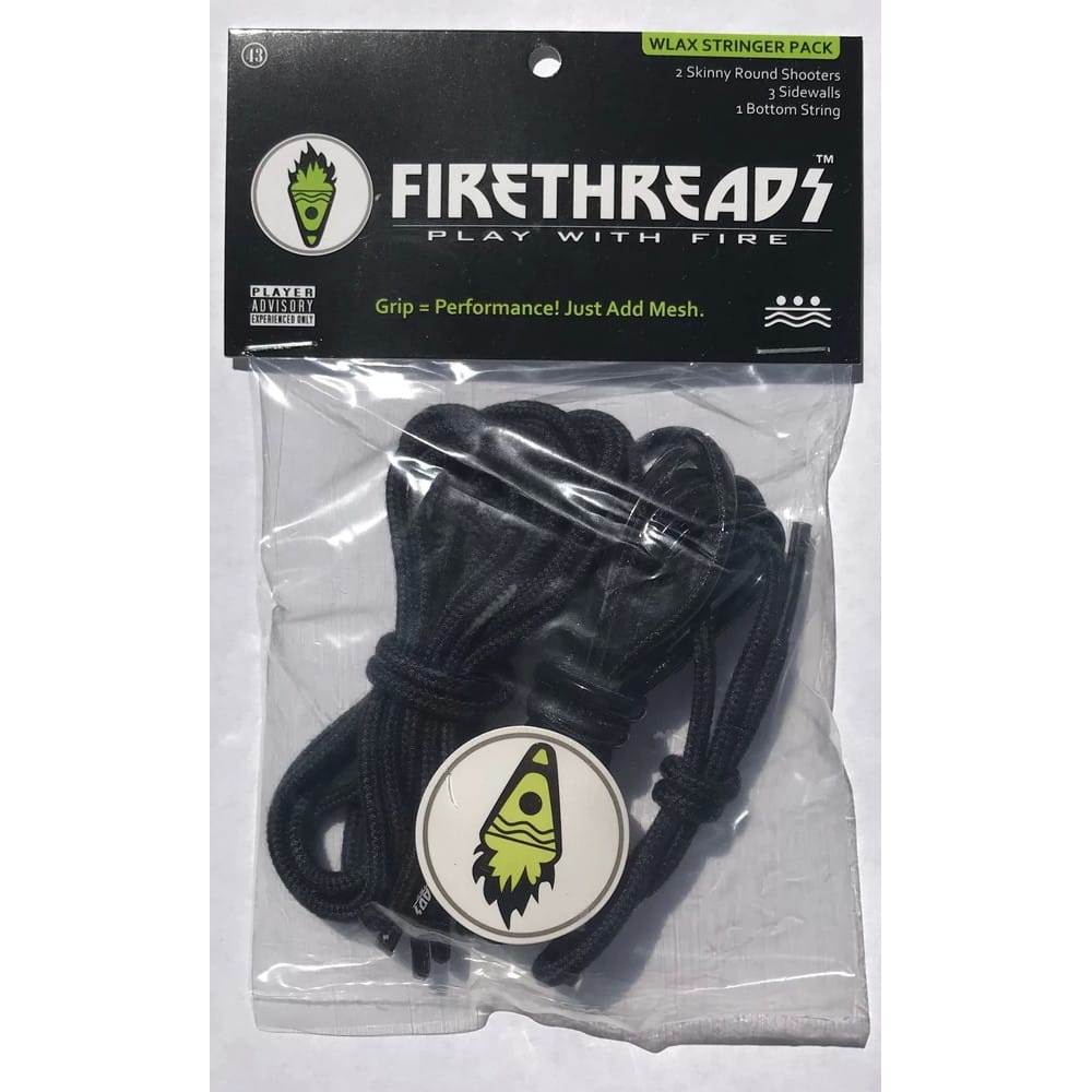 FireThreads Women's Lacrosse Head Stringer Pack Shooters, Sidewalls