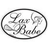 Oval 4x6 Lax Babe Lacrosse Sticker Decal