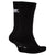 Nike SNKR Sox JDI Just Do It Black Crew Socks - 2-Pack