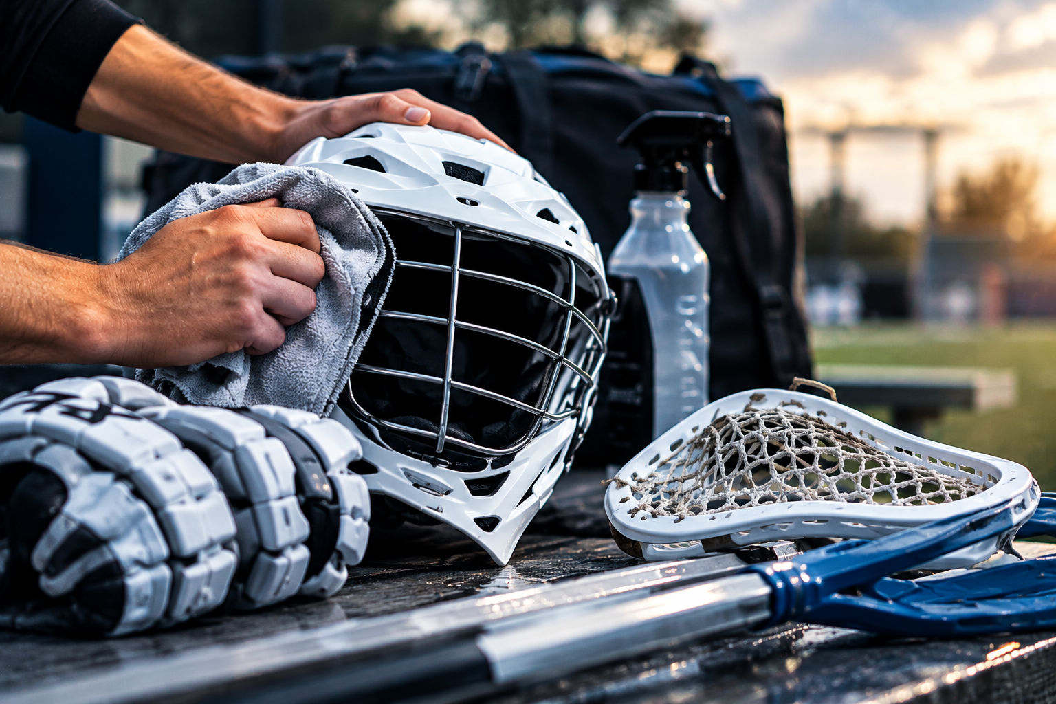How to Clean and Maintain Your Lacrosse Gear During the Season