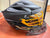 RETURN 4 SALE - Cascade Z Matte Black/Athletic Gold Lacrosse Goalie Helmet