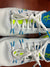 RETURN 4 SALE - Nike Huarache 9 Elite Turf Lax SE White/Blue/Volt Lacrosse Cleats