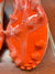 RETURN 4 SALE - New Balance Burn X3 White/Orange Lacrosse Cleats