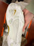 RETURN 4 SALE - Nike Huarache 9 Elite Low Lax White/Gold Lacrosse Cleats
