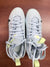 RETURN 4 SALE - Nike Huarache 9 Elite Mid Lax SE Grey Lacrosse Cleats