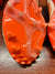 RETURN 4 SALE - New Balance Burn X3 White/Orange Lacrosse Cleats