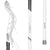 Brine Edge Pro + Plus Web-X Edge Pro Carbon Composite Complete Women's Lacrosse Stick