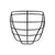 Cascade CBX Box Lacrosse Cage Face Mask with Chin Strap