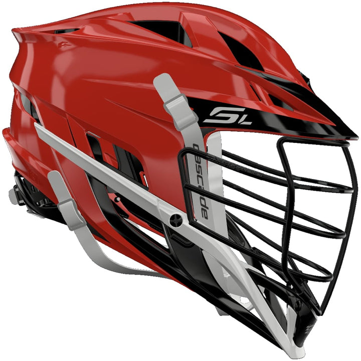 do football visors fit lacrosse helmets Cascade SL CUSTOM Lacrosse Helmet