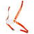 Cascade Z Lacrosse Helmet Chin Strap - Multi-Colored