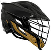RETURN 4 SALE - Cascade Z Matte Black/Athletic Gold Lacrosse Goalie Helmet