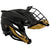 RETURN 4 SALE - Cascade Z Matte Black/Athletic Gold Lacrosse Goalie Helmet