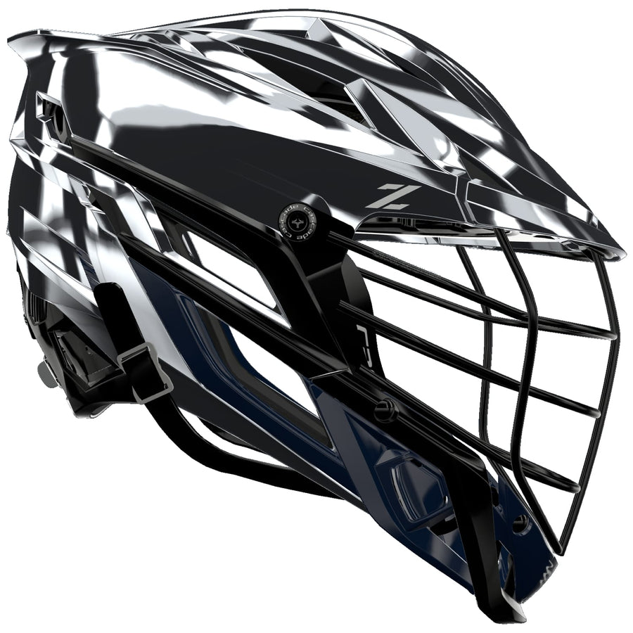 Cascade Z Metallic Finish CUSTOM Lacrosse Helmet