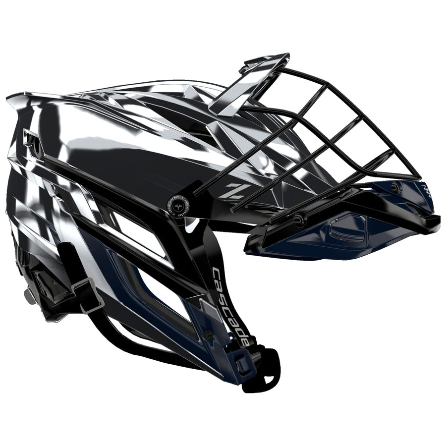 Cascade Z Metallic Finish CUSTOM Lacrosse Helmet