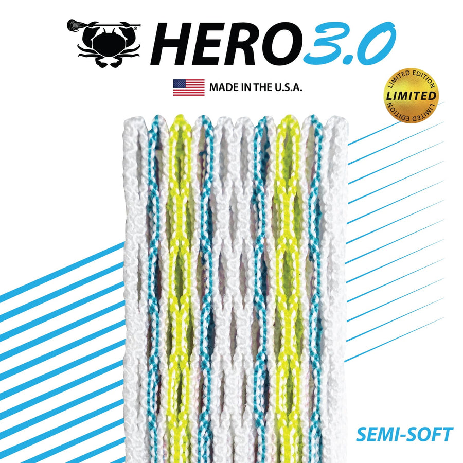 ECD Hero 3.0 Signature Fade LE Semi-Soft Lacrosse Mesh Stringing Piece