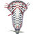 ECD Infinity Pro USA Composite Complete Women's Lacrosse Stick