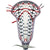 ECD Infinity Pro USA Composite Complete Women's Lacrosse Stick - 2023 Model